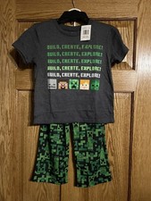 Boys Minecraft Lounge Set  Size 4/5