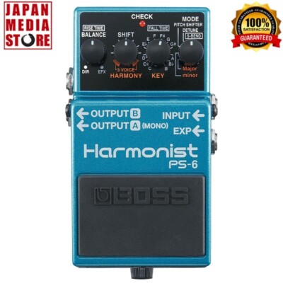 Boss PS-6 Harmonist Pitch Effects Guitar Pedal Brand New in Box Express Shipping