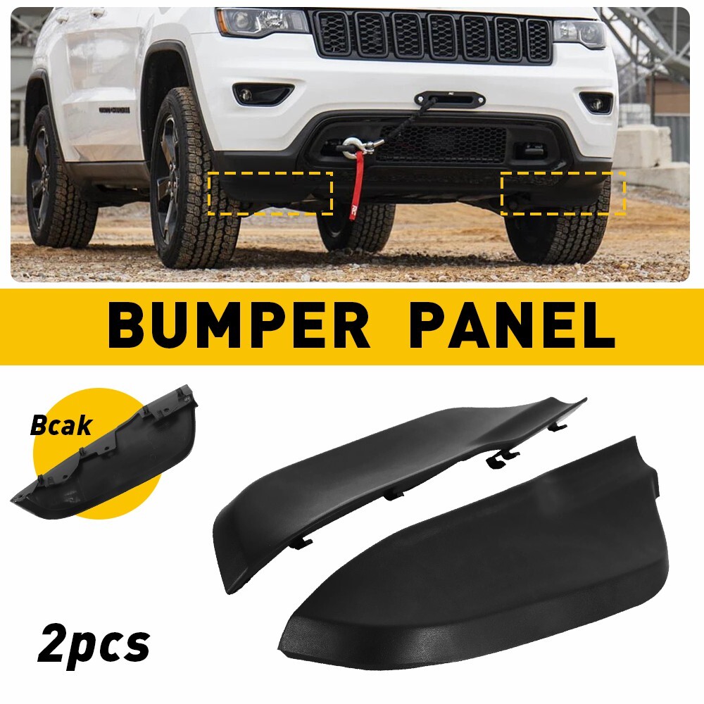 Front NEW Bumper Corner Panel Cover Fits Trim 2014-2020 For Jeep Grand Cherokee
