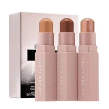 NIB, Fenty Beauty, Match Stix Trio Set , Deep 400 : Suede, Espresso, Sinamon