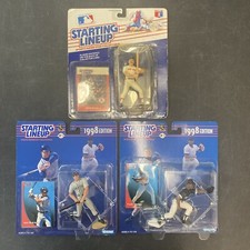 1998 Starting Lineup Alex Rodriguez Frank Thomas Wade Boggs Action Figure Lot