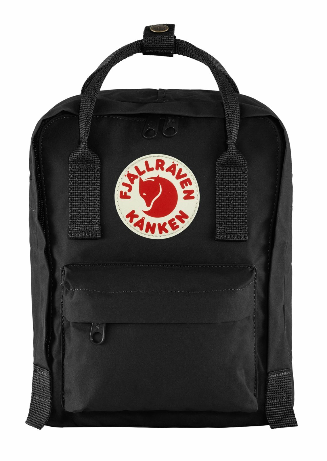 Mini mochila Fjällräven Kånken negro nuevo