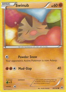 Swinub 80/162 XY BREAKthrough Pokemon NM