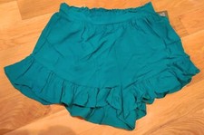 New With Tag High-Waisted Flutter Shorts - Wild Fable Dark Teal Blue Size Small