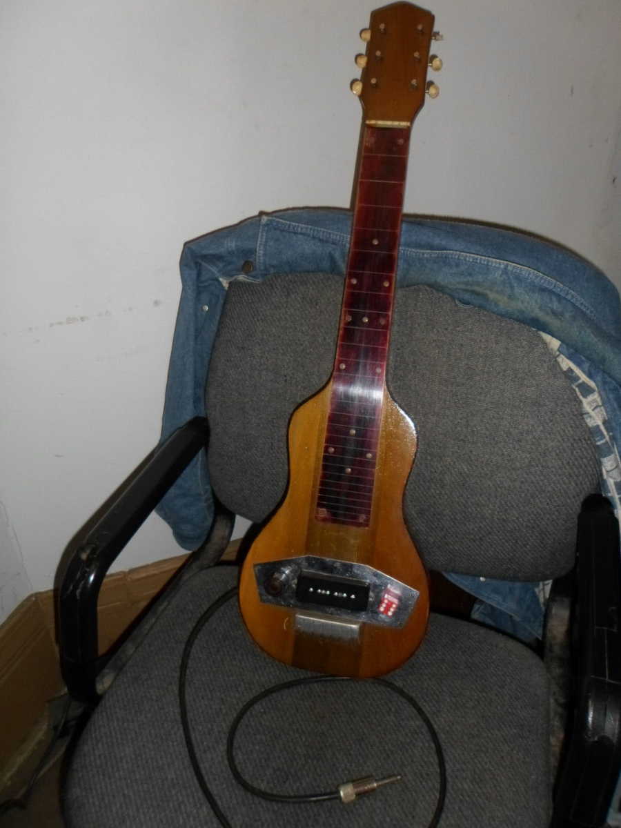 Vintage Harmony 1950s Lap Steel Guitar P90 pickup | eBay