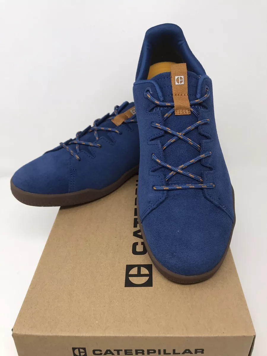 CAT CATERPILLAR Hex X Lace Leather Sneakers Casual Athletic Shoes