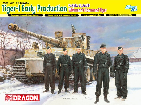 Dragon 1/35 MilitÄRbausatz Panzer Tiger I Early Pz.Kpfw.Vi,Ausf.E Modell-image