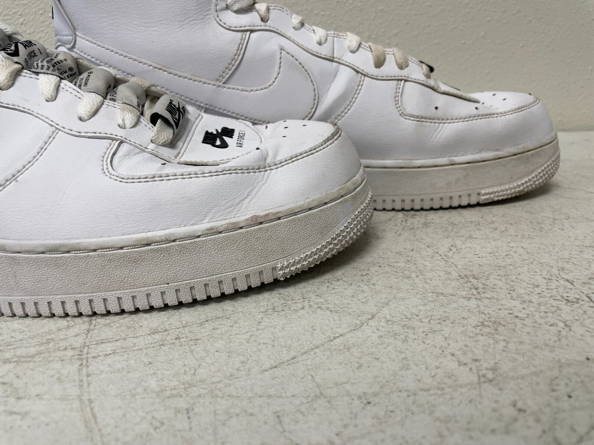 Nike Air Force 1 High Dual Air White Black CJ1385-100 Men display picture 1