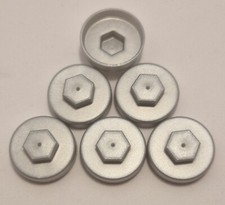 19mm Hex Head Screw Cover Caps   - Various Colours 10/25/50/100/1000