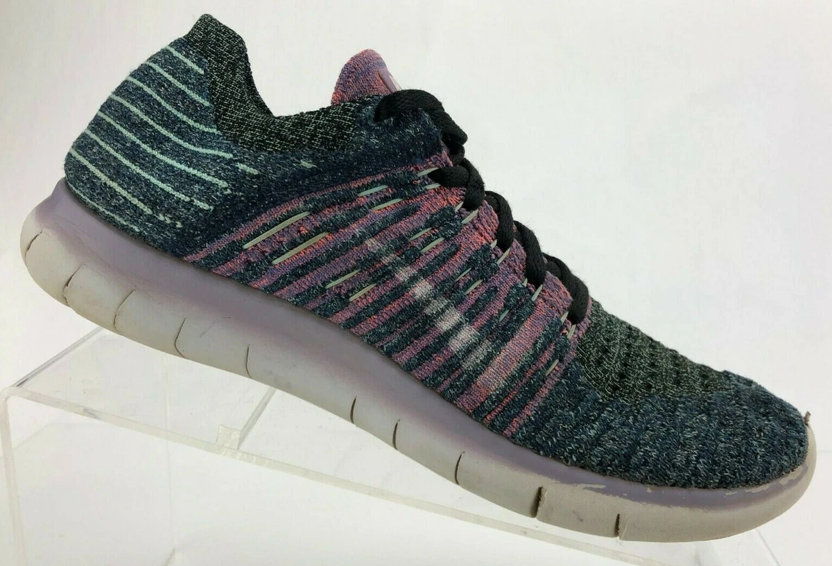 Nike Free RN Flyknit Running Shoes Multi Color Comfort Training