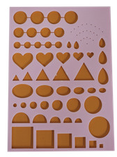 Wizardi Pink Quilling Tool Board F07M3-3-pink