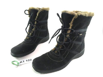ARA Boots Damen Stiefeletten Winterstiefel EUR 39 K1 102