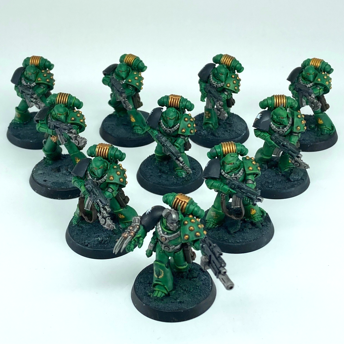 Tactical Squad - Salamanders - Painted - Warhammer Horus Heresy GW