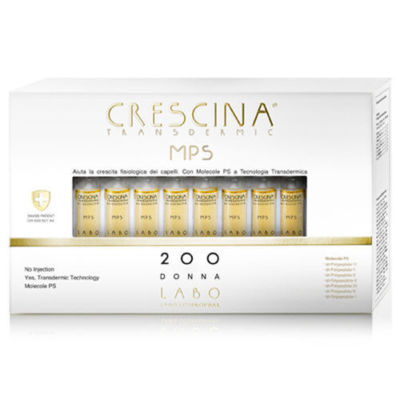Labo Crescina Transdermic Mps Ri-Growth 200 Anti-Hair Loss Women 40 Ampoules
