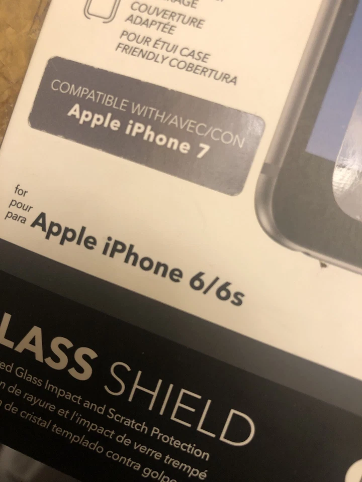 IFROGZ Glass Shield for Apple IPhone 6/6s/7 - Brand New Sealed - Image 3 of 3