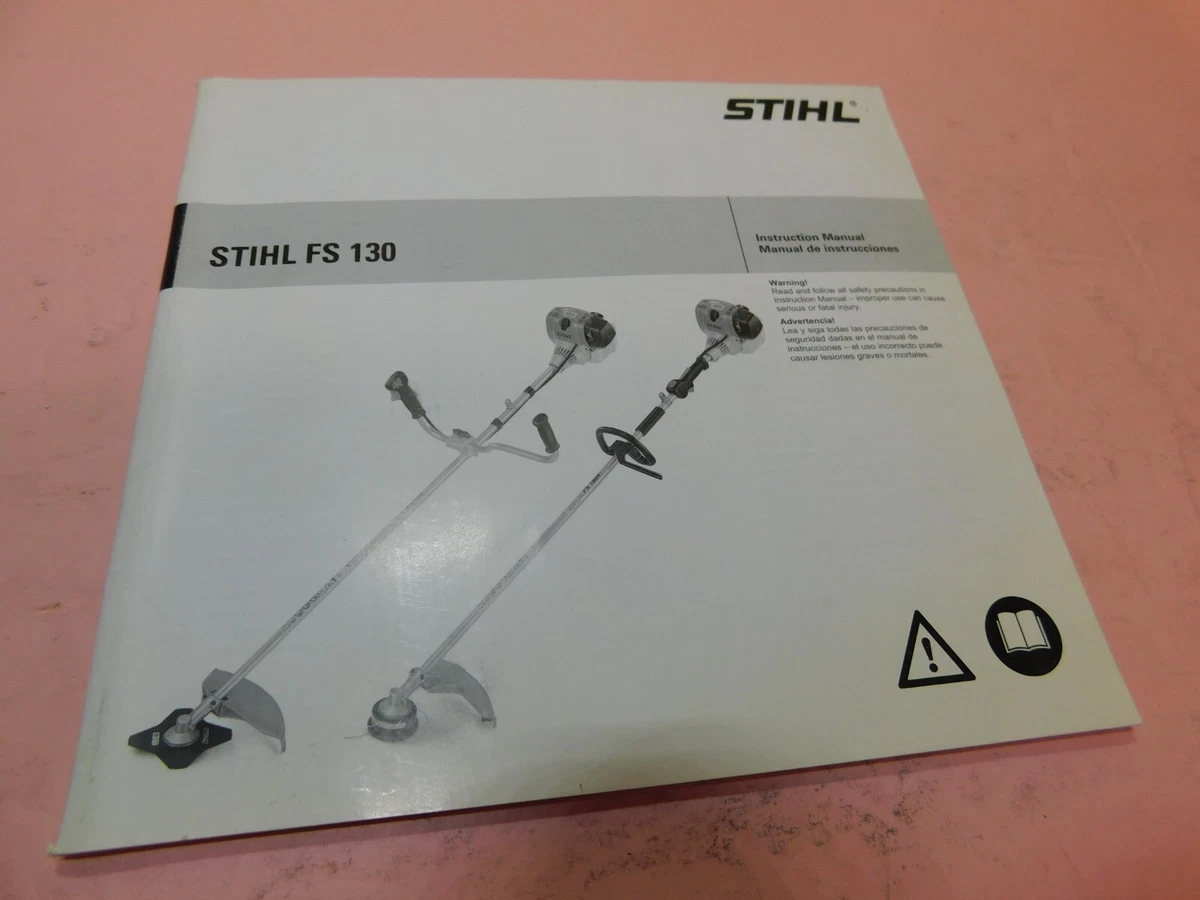 INSTRUCTION MANUAL FOR STIHL FS 130 TRIMMER BAY DR. 808 P
