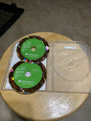 Microsoft Windows 7 Home Premium Upgrade Family Pack 3 Users 32 & 64 Bits/Code