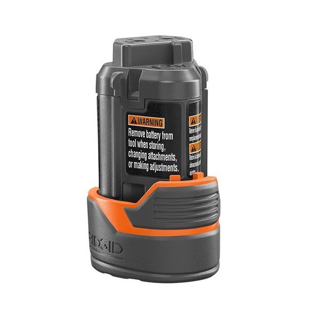 (2) RIDGID 12v COMPACT HYPER LITHIUMION 2 Ah BATTERY PACKS BATTERIES