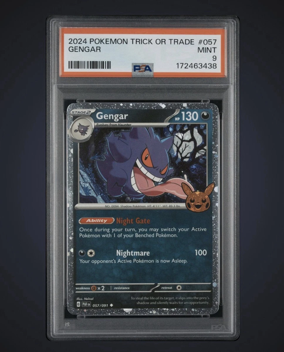 25+ Gengar 057/091 Trick or Trade Booster Bundle 2024 for sale