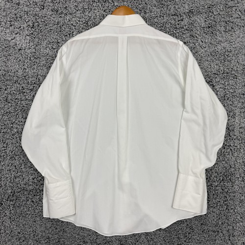 Brooks Brothers Oberhemd Herren 2XL 18-36 weiß Trachten French Cuff XXL - Bild 2 von 14