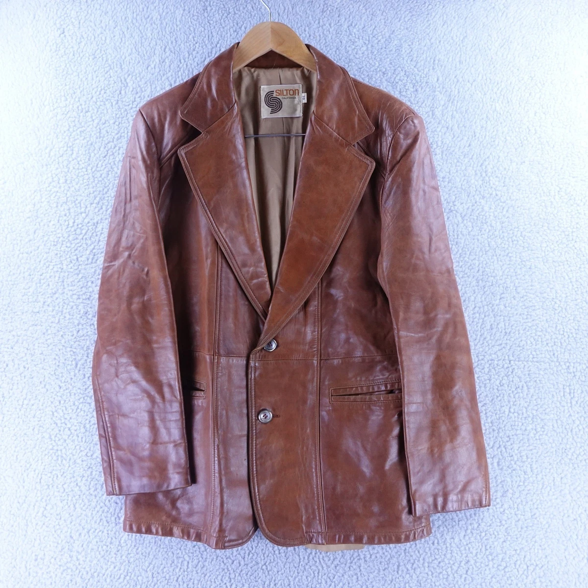 Leather 1970s Vintage Suit Jackets & Blazers for Men for sale | eBay