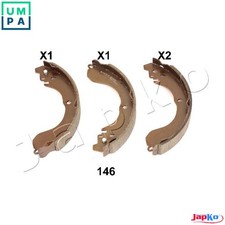 BRAKE SHOE SET 55146 FOR DODGE JEEP CHRYSLER NISSAN ECD/ECE 2.0L EBA 1.8L 4cyl