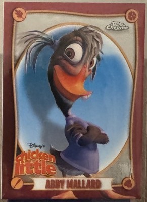 Abby Mallard 2025 Topps Chrome Disney 20th Chicken Little Anniversary #CL-2