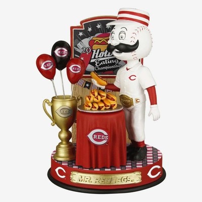 Mr. Redlegs Cincinnati Reds Hot Dog Eating Contest Bobblehead MLB