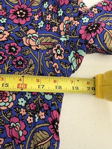 Matilda Jane Dress Womens M Shift Cottagecore Floral Colorful Pockets Prairie - Picture 7 of 13