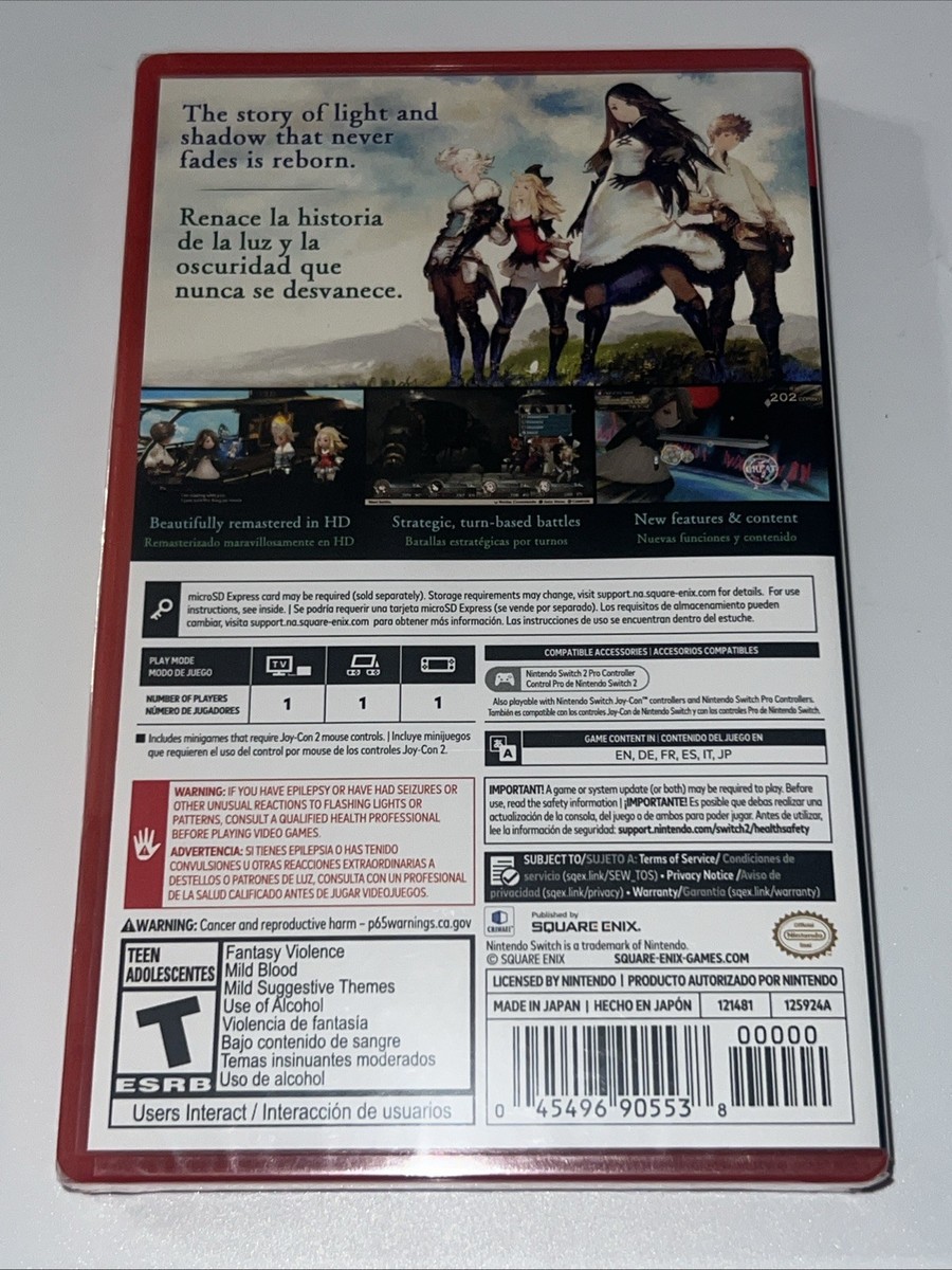 Bravely Default Flying Fairy HD Remaster for Nintendo Switch 2