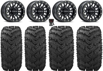 Raceline Podium Bdlk 14'' Bk Wheels 27'' Reptile Tires Can-Am Renegade Outlander