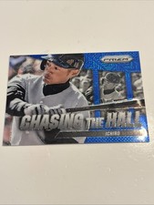 2014 Panini Prizm Ichiro Suzuki /75 Blue Mojo Chasing The Hall Rare Mariners #2