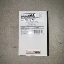 Acuity Sensorswitch WSD NU WH Motion Detector Switch 120-277v