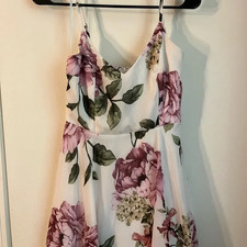 Windsor White and Pink Floral Dress