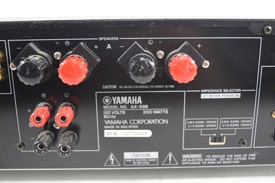 YAMAHA AX-596 Stereo Integrated Amplifier | eBay