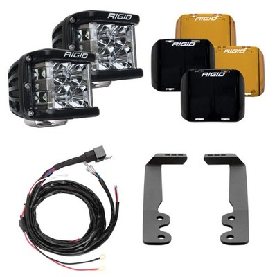 Rigid Industries 2022+ Toyota Tundra A-Pillar Lighting Kit (Fits 360-Series, D-S