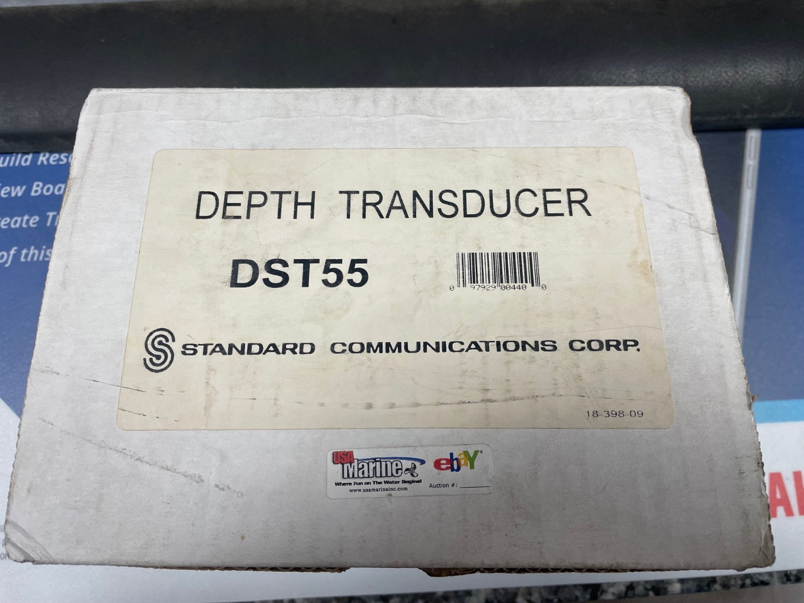 NEW Standard Horizon DST55 Depth Transducer and Power Cable