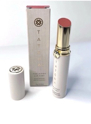 TATCHA The Kissu Lip Tint SPF 25 PLUM BLOSSOM - EXP 6/2026 Full Size Boxed
