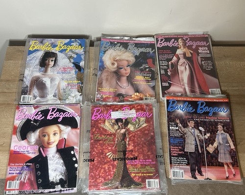 Official Barbie Bazaar Magazine Complete Collection of 18 1997-1999