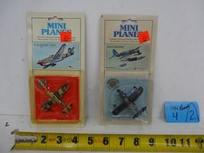 Bachmann Lote 2 Mini Aviones Decorados a Mano Avión 01 55 Flying Tiger Kingfisher