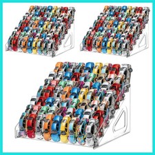 3 Pack 7-Tier Toy Cars Display Shelf for Hot Wheels Display Case Storage Orga...