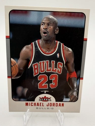 2006-07 Fleer Michael Jordan Chicago Bulls Base Set #27 Basketball Card
