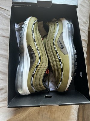 UNDEFEATED x Nike Air Max 97 Olive DC4830-300 Men's Size 9.5