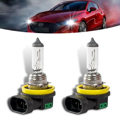 2 PCS Car H11 Halogen Bulb, 12V 55W Precise Filament Super Bright Anti-fog Low B
