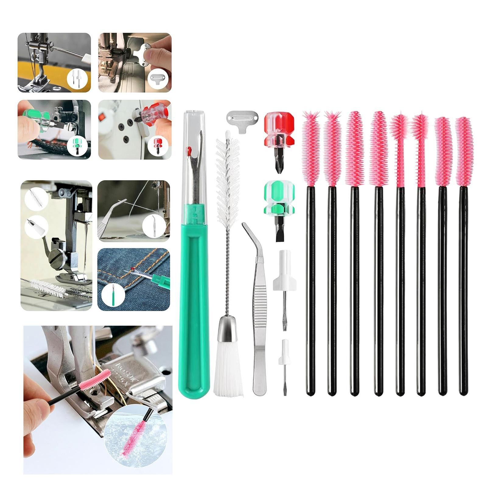 Sewing Machine Cleaning Kit with Essential Repair Tools for Daily Use-image