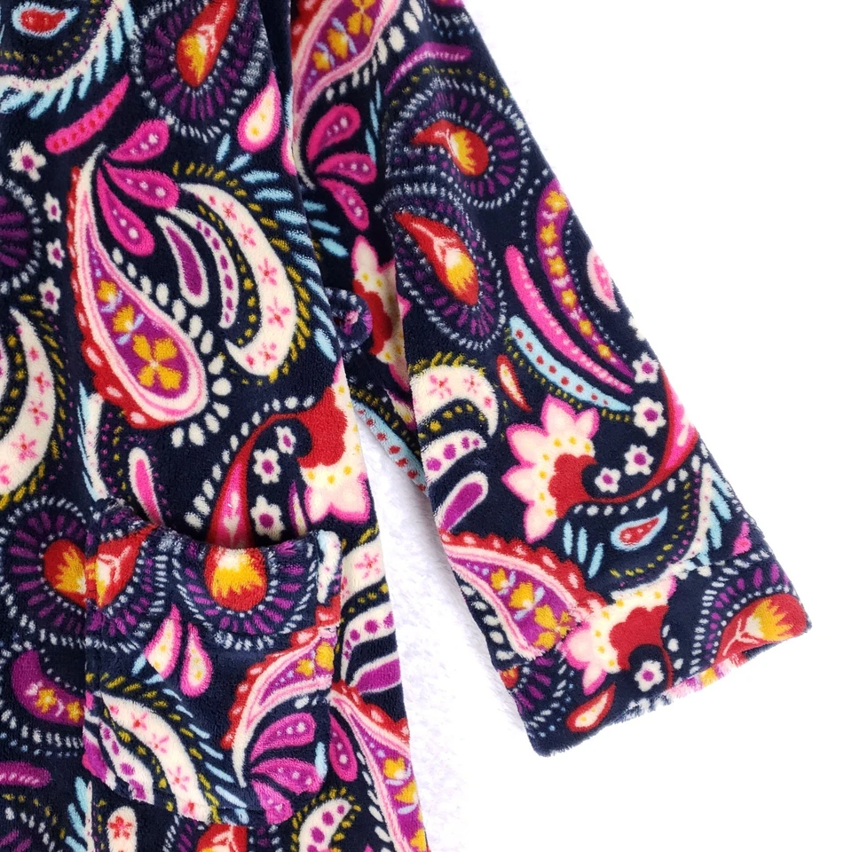 Vera Bradley Bata de Vera Polar Chaqueta 2X 3X Felpa Cachemira Suave Acogedora Ropa de Salón Foto 3 de 4