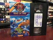 1989 Matchbox Ring Raiders Ring of Fire VHS Animated Movie