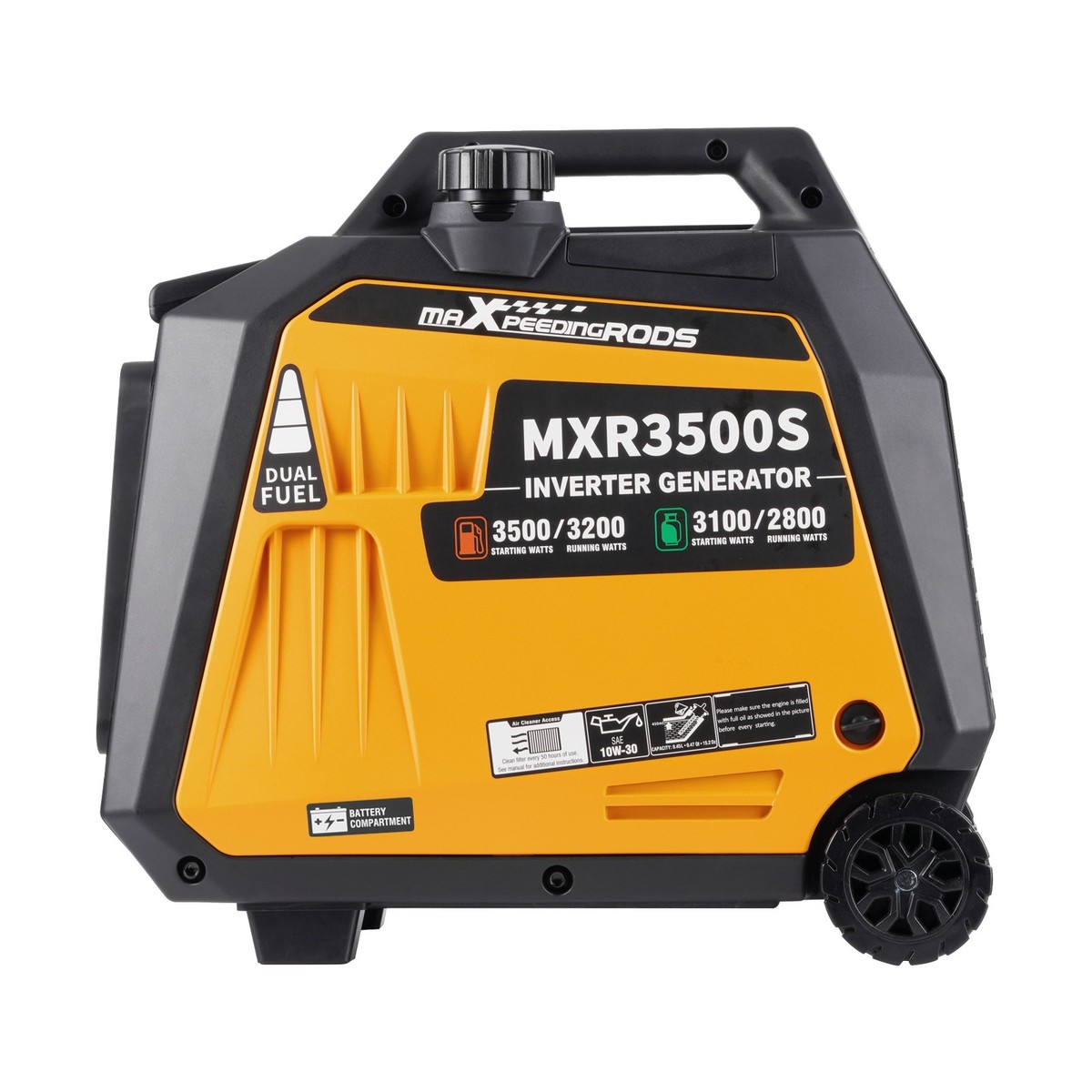 3.5KW Portable Super Quiet Dual Fuel Inverter Generator Electric