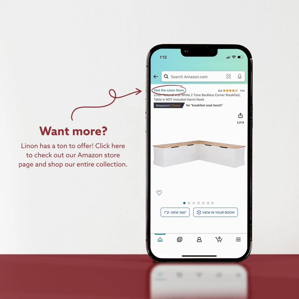 Juego de cojines Harris beige 2 piezas Nook con 3 almohadas de acento coordinador solamente... Foto 4 de 4