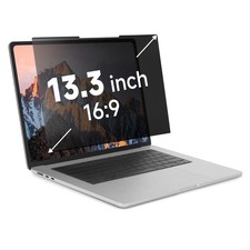 Nano-Suction Laptop Privacy Screen 13.3 Inch 16:9, Removable Screen Privacy S...
